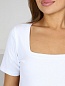 Женская футболка Арахис Белая