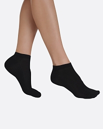 Женские носки короткие / Черный